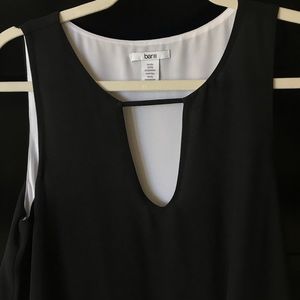 Black and white dress